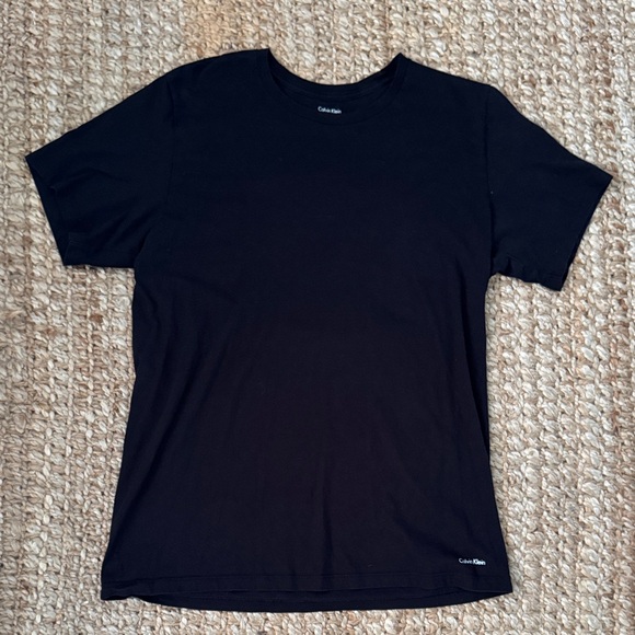 Calvin Klein Men's Classic Black Tee size medium - Picture 1 of 3